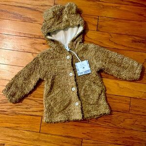 NWT Kate Quinn Sherpa Teddy Jacket